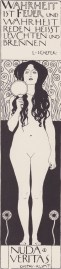 Nuda Veritas (1898), by Klimt